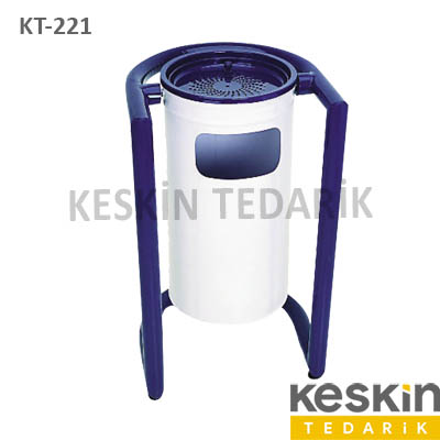 KT-221 KAFES TİPİ BAHÇE ÇÖP KOVASI